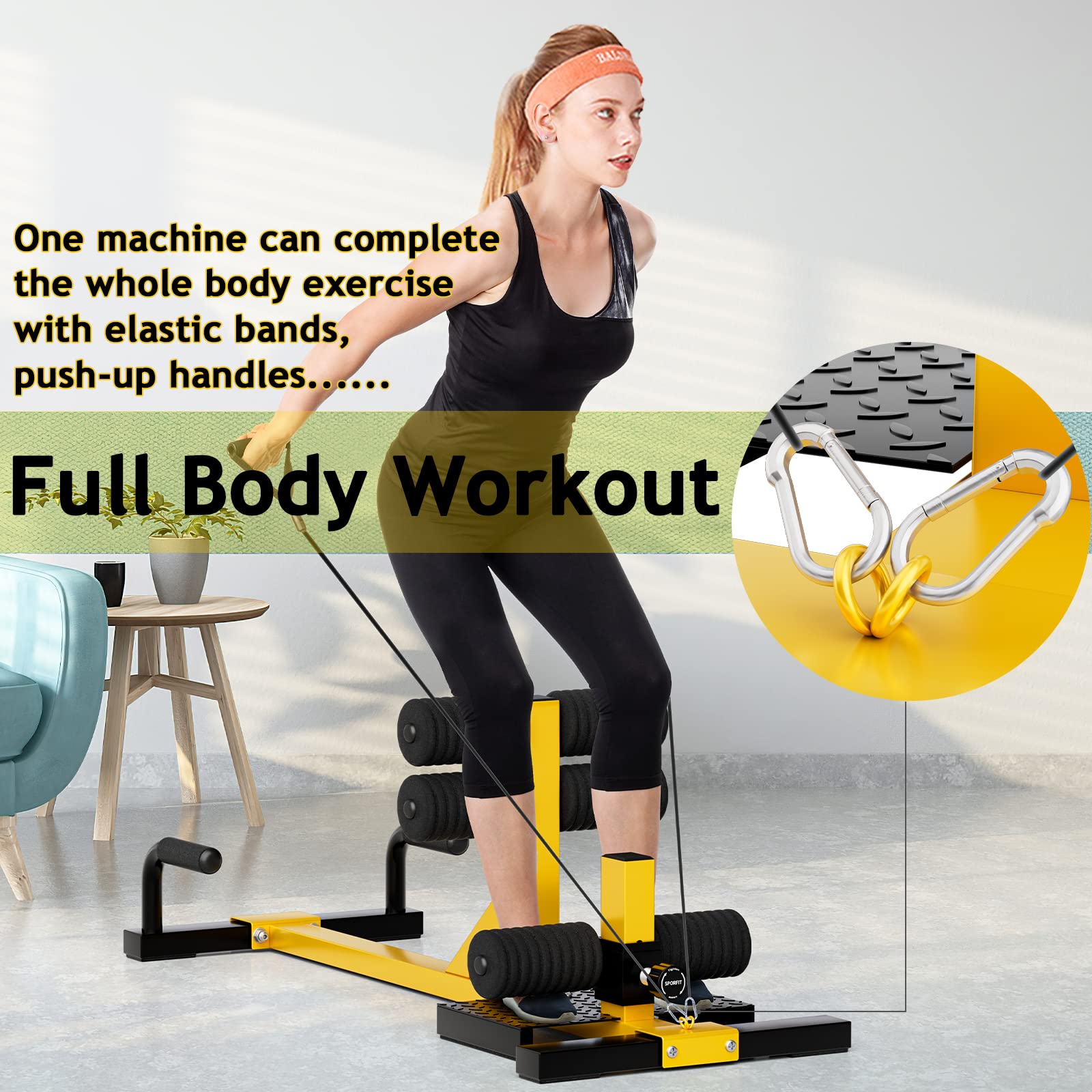 スクワットマシーン Amazon.co.jp: SPORFIT シーシースクワットマシン - ディープ